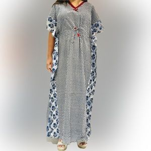 Organic Cotton Kaftan Dress